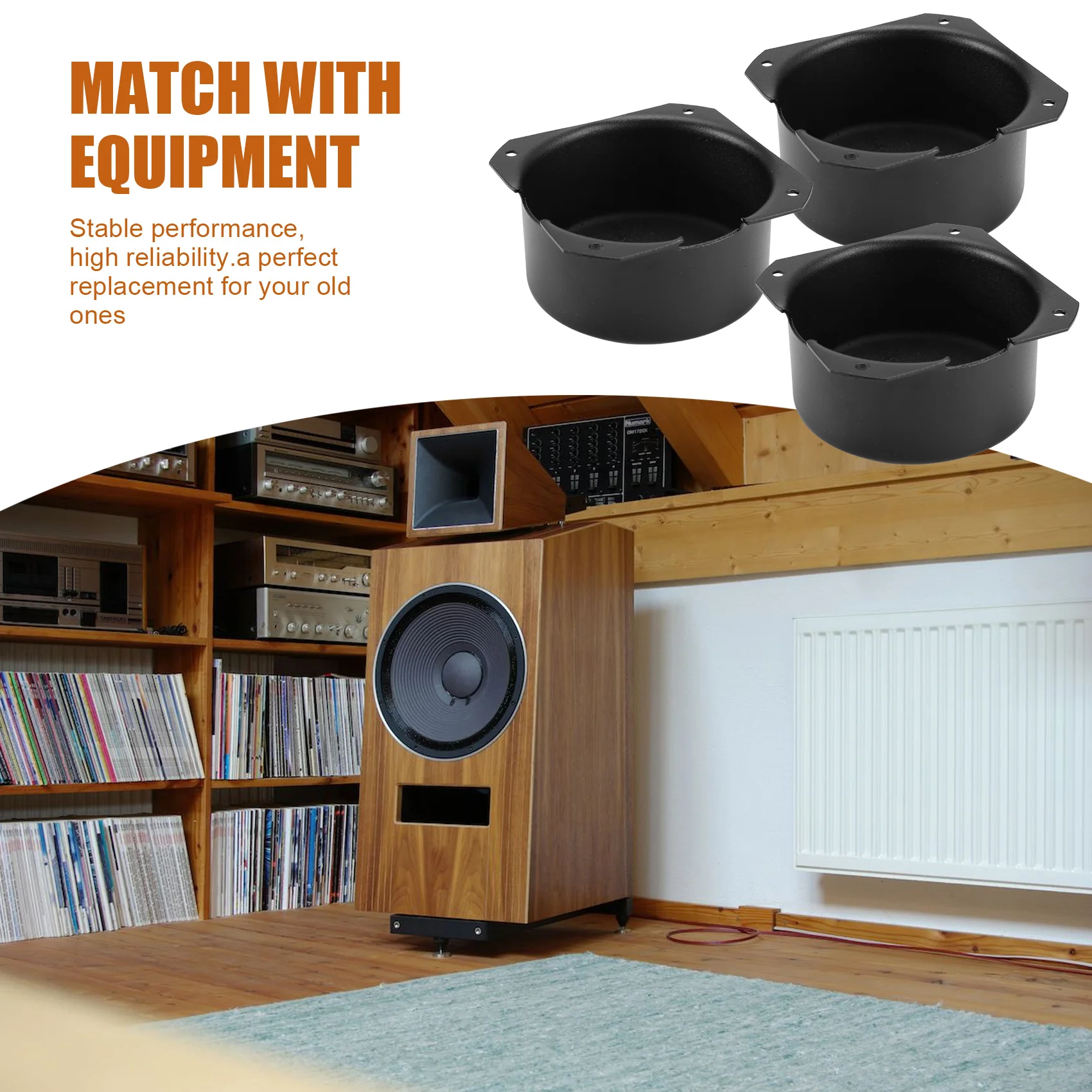 

Тороидальная крышка трансформатора, щит, уплотнение, защитная банка, аксессуары для громкоговорителейJAS