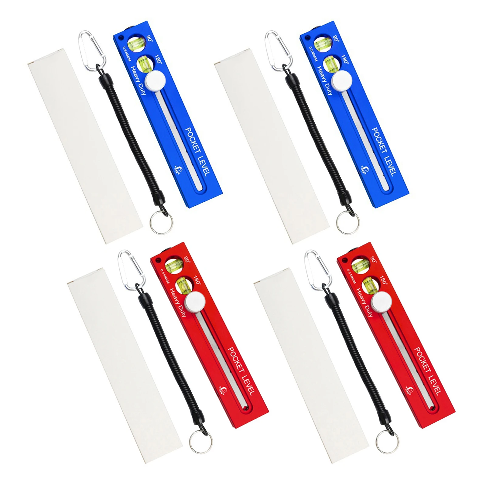 3-in-1 Multifunctional Marking Level Ruler High Precision Multifunctional Pocket Level Gift Ideas for Men Dad Carpenter Handyman