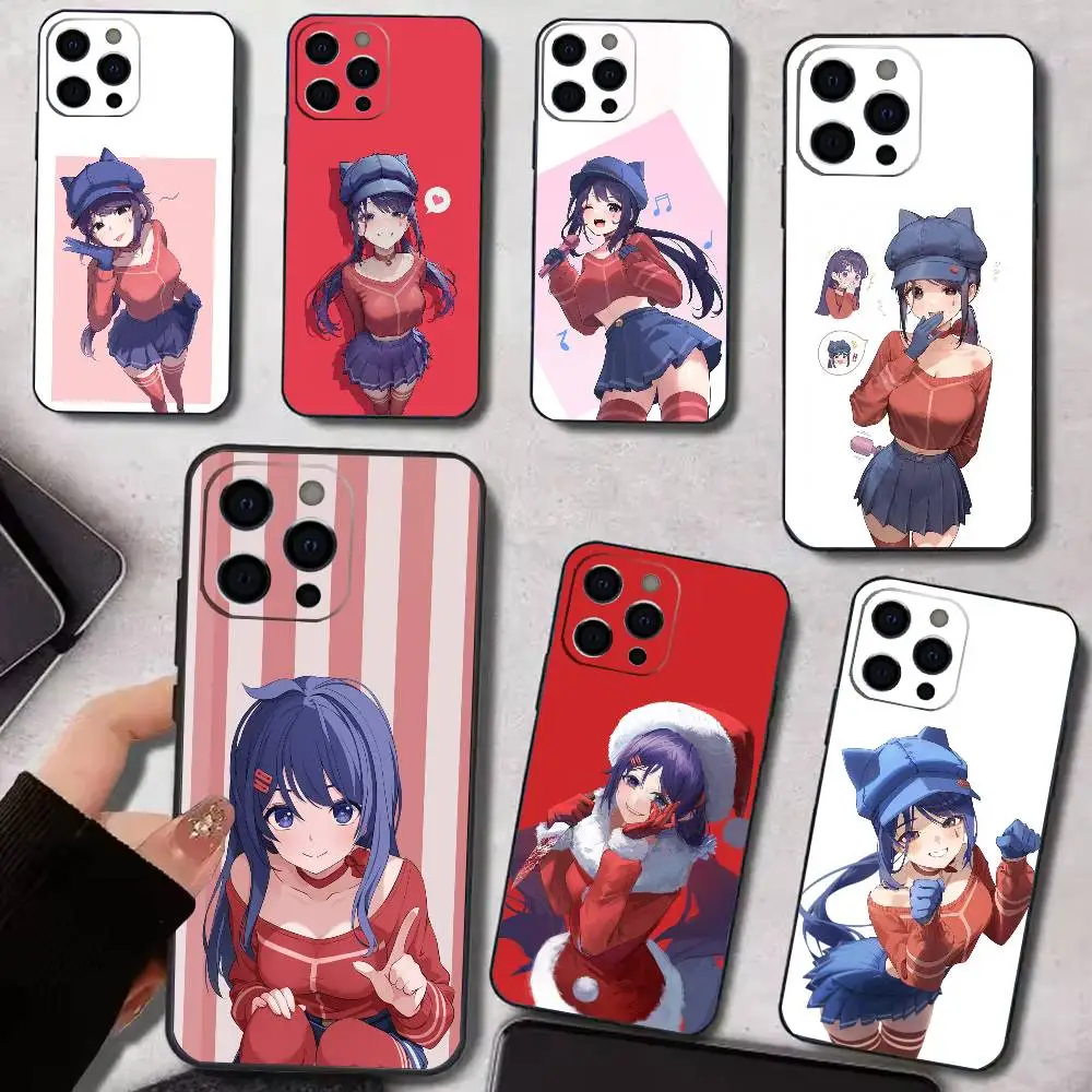 

M-Mita M-MiSide Phone Case For iPhone 17,16,15,14,13,12,11 Plus,Pro Max,XS,Soft Silicone Black Cover