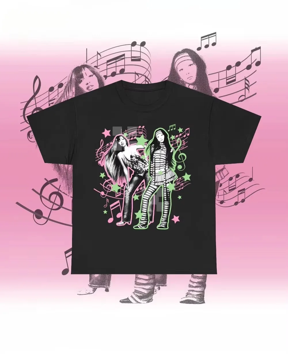 PinkPantheress Y2K Graphic Tshirt Yves Collab Music Star Print Tee Casual Streetwear Tops Suitable for Both Men and Women