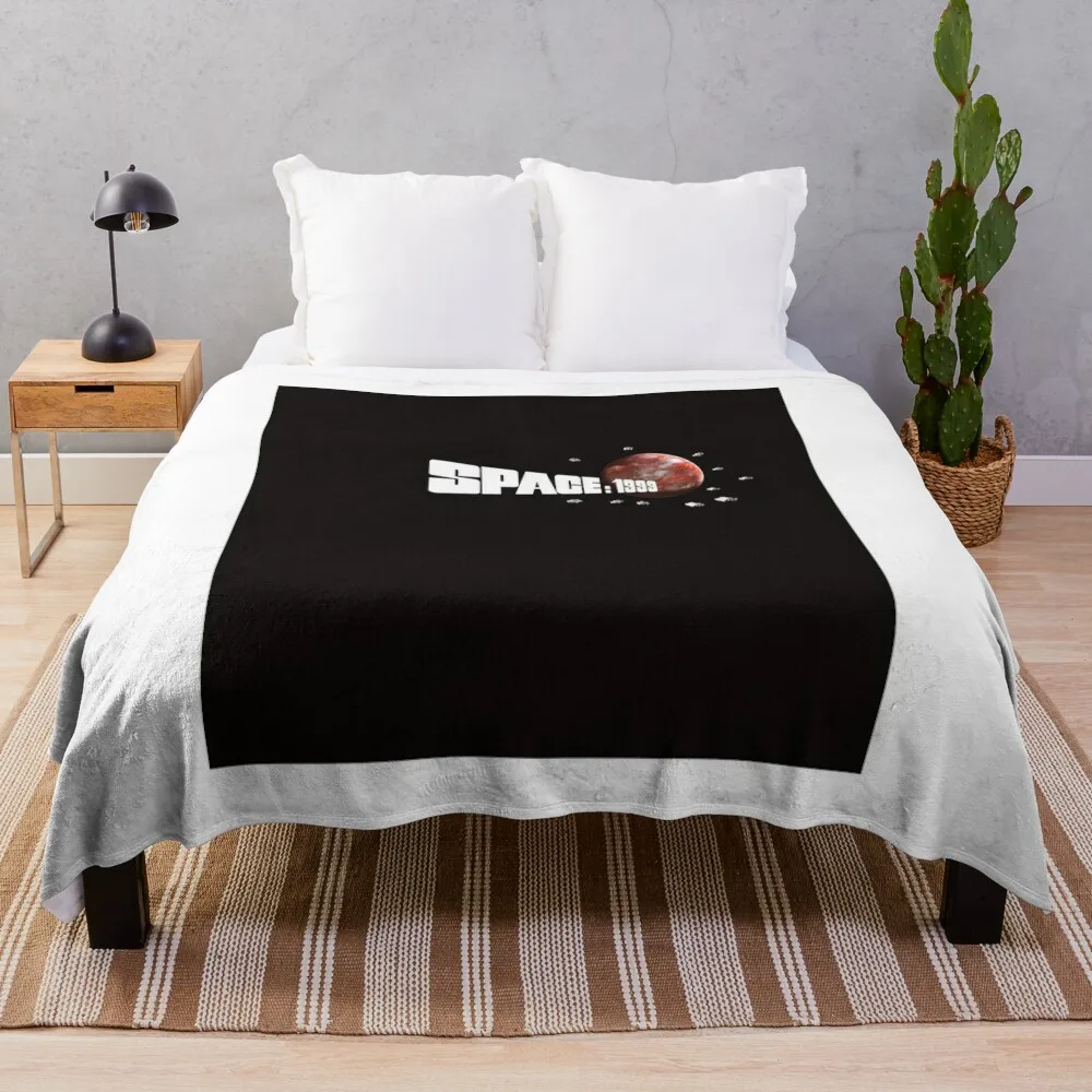 SPACE: 1999 LOGO+EAGLE+PIRI Throw Blanket Flannel sofa bed Soft Plaid Blankets