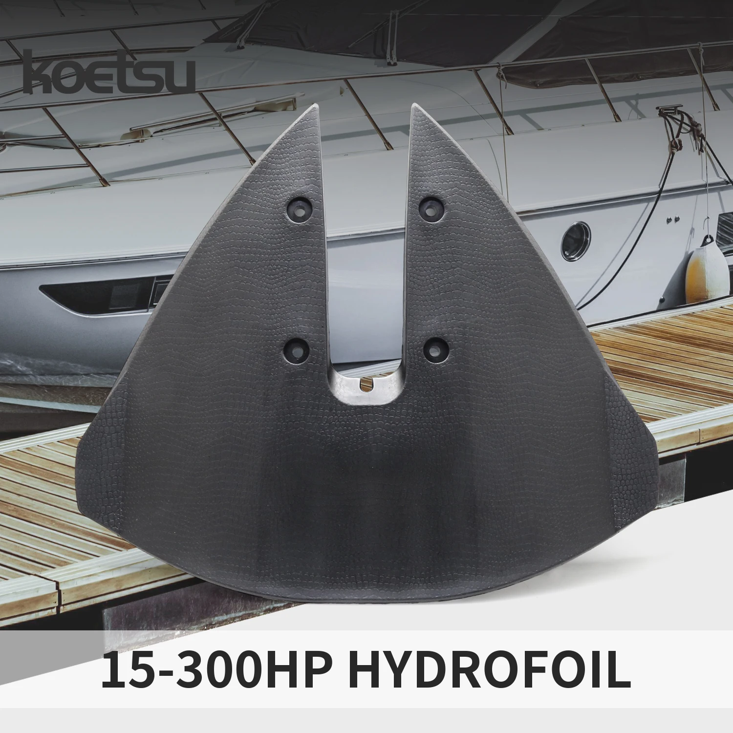 

Стругающие крылья подвесного мотора KOETSU — предотвращают наклонение лодки, подходят для 2-тактных и 4-тактных двигателей 15–300 л.с.