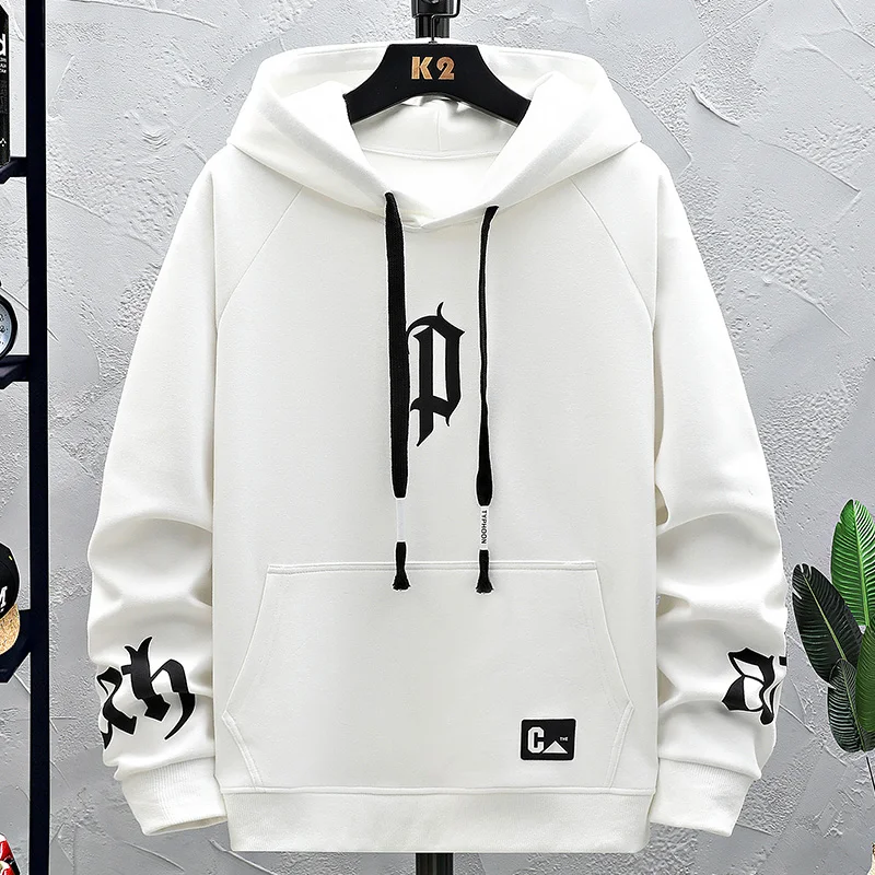 

Spring Men Hoodies Printed Mens Hoody Creativity Crewneck Clothing Fashion Oversize Sweatshirt Fashio Crewneck Hoodie Male