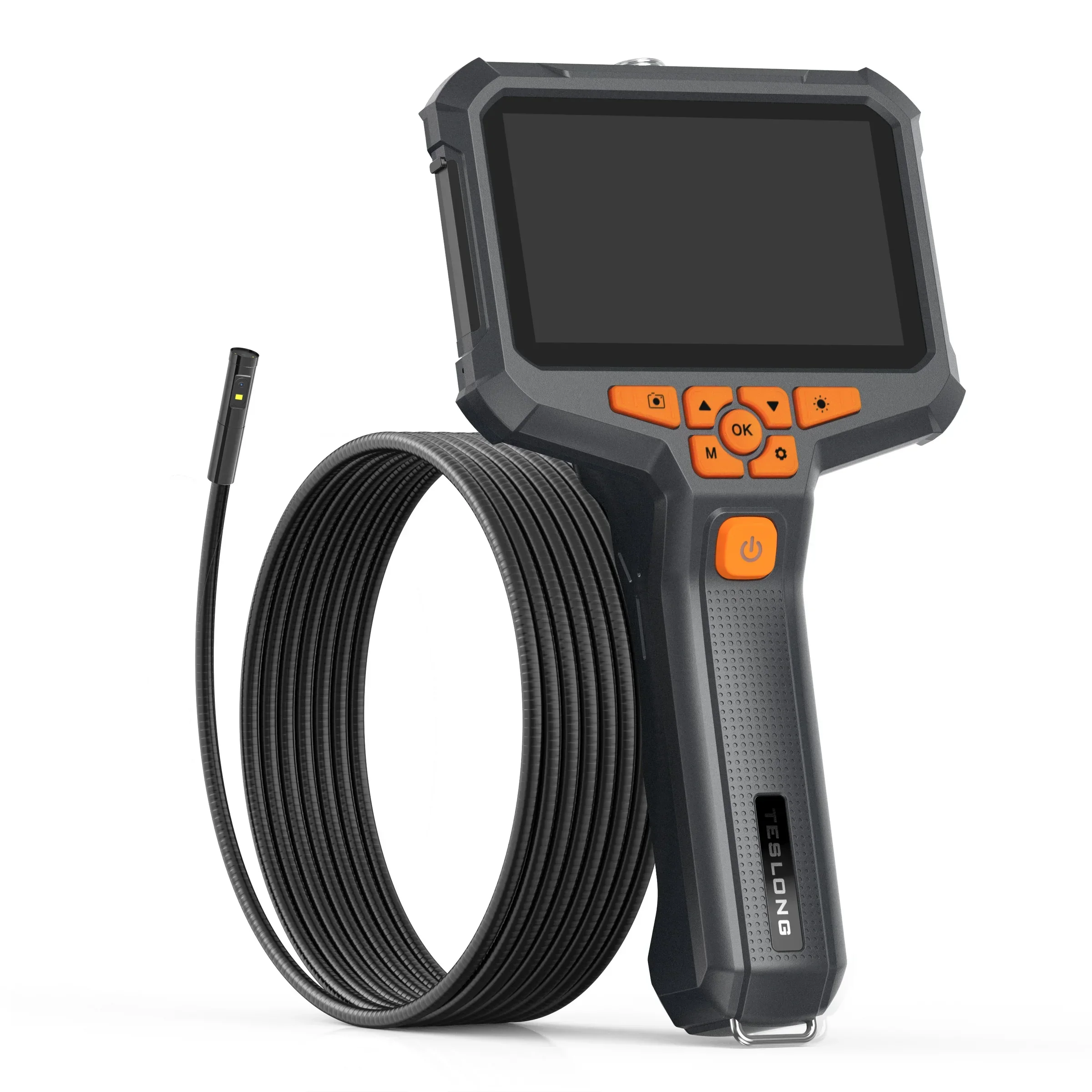 teslong NTS430 Dual Lens Inspection Camera,  Industrial Endoscope Camera Automotive Tool, IP67 Waterproof Bores cope Camera