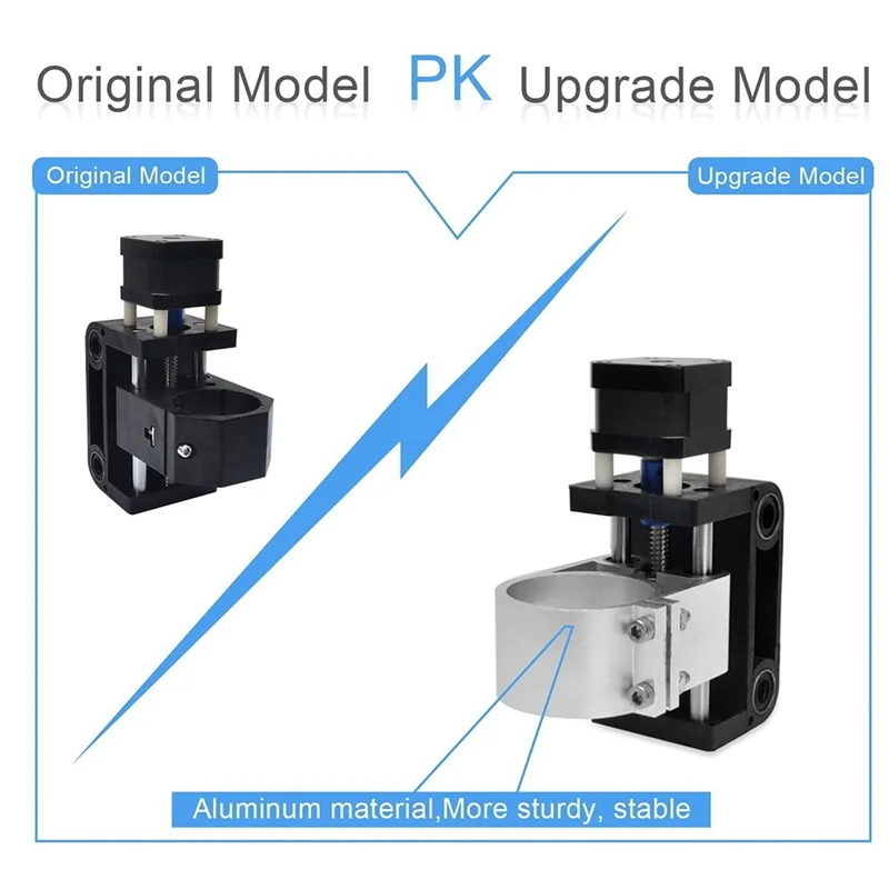 Z Axis Spindle Motor Mount Kit, Upgrade the Spindle to 200W for 3018 CNC