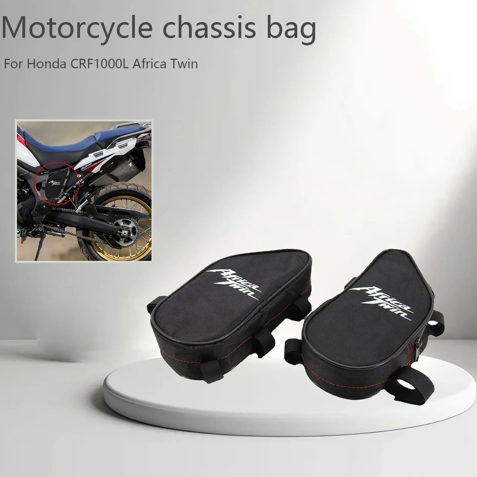 For Honda CRF1000L Africa Twin 2015 2016 2017 CRF 1000 L Motorcycle Repair Tool Placement Bag Frame Package Toolbox Waterproof