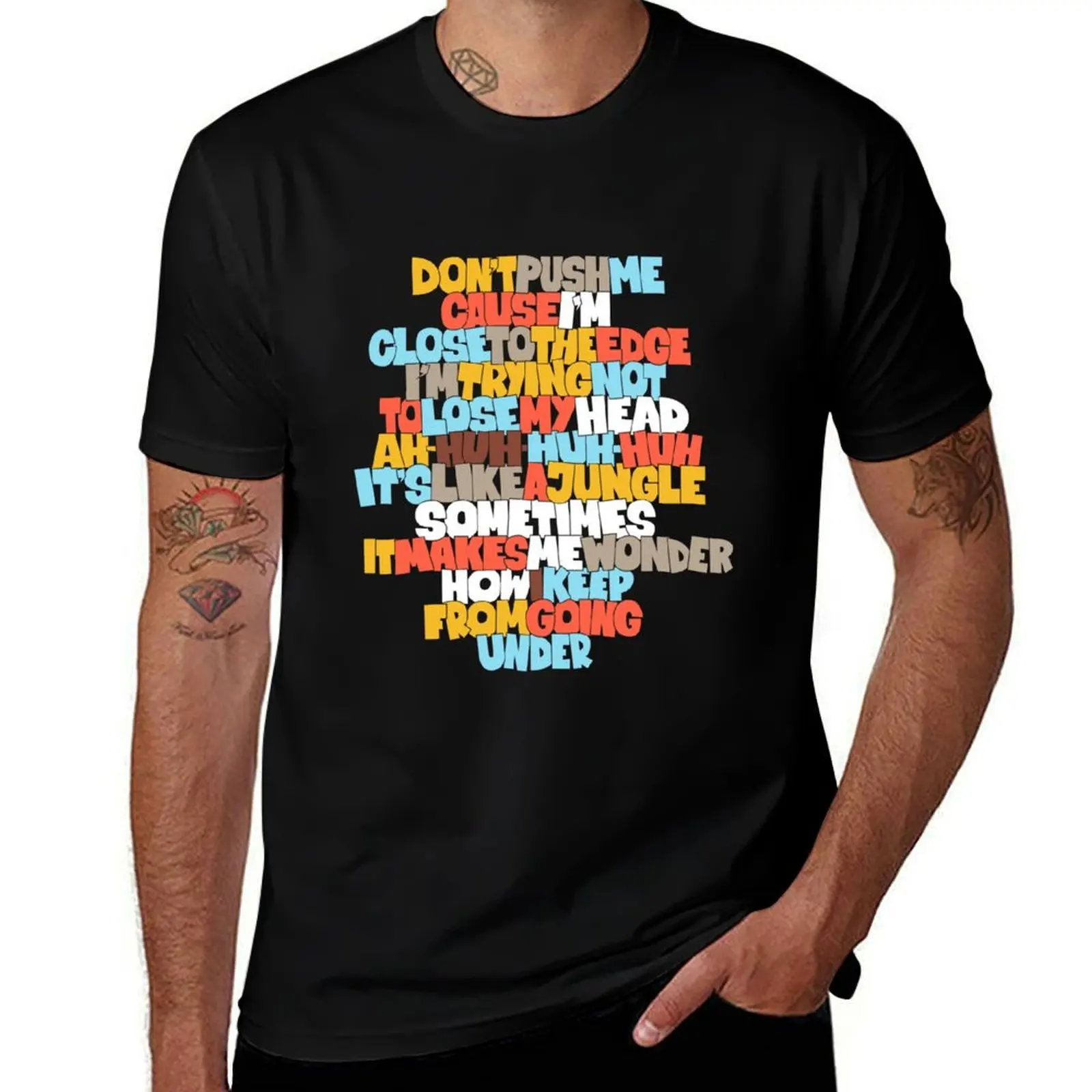 

Unleash the Message: Grandmaster Flash Tribute Design with Wildstyle Block Letters T-Shirt t shirts for man graphic vintage