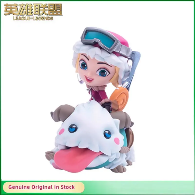 

Original LOL League of Legends Sejuani Poro Ice and Snow Festival Q Version Game Anime Figures Collectible Ornaments Model Toys