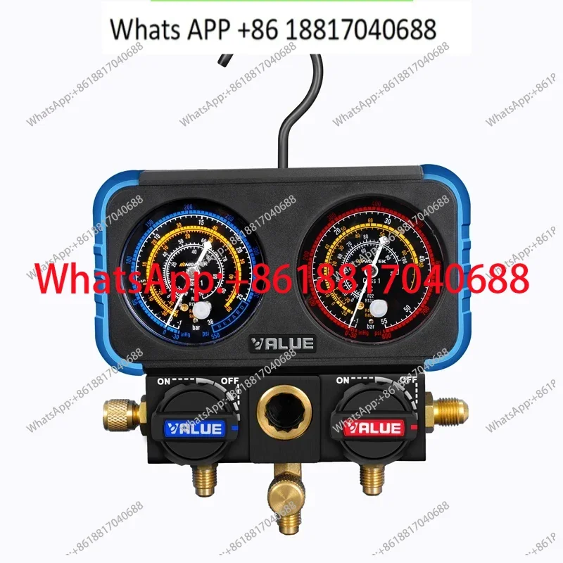 

Fluorinated gauge group R22r410R134a Automotive air conditioner refrigerant snow pressure gauge