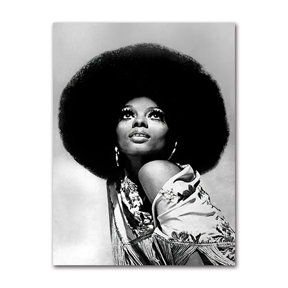 Sexy Fashion Women Wall Art Prints Nordic Black And White Poster Canvas Painting Poster Abstract Living Room Bedroom Wall Decor