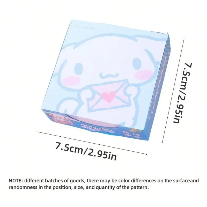 250 pages Kuromi Melody Cinnamoroll Cute Notebook Message Cute Cute Hand Account Attention Postit