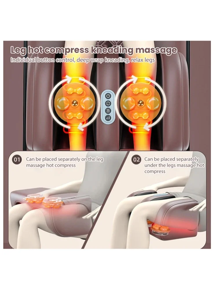 Elektrische Massagematte mit Vibrations- und Heizfunktion, Massagekissen für Nacken, Rücken und Füße, Ganzkörper-Schmerzlinderung & Stressabbau