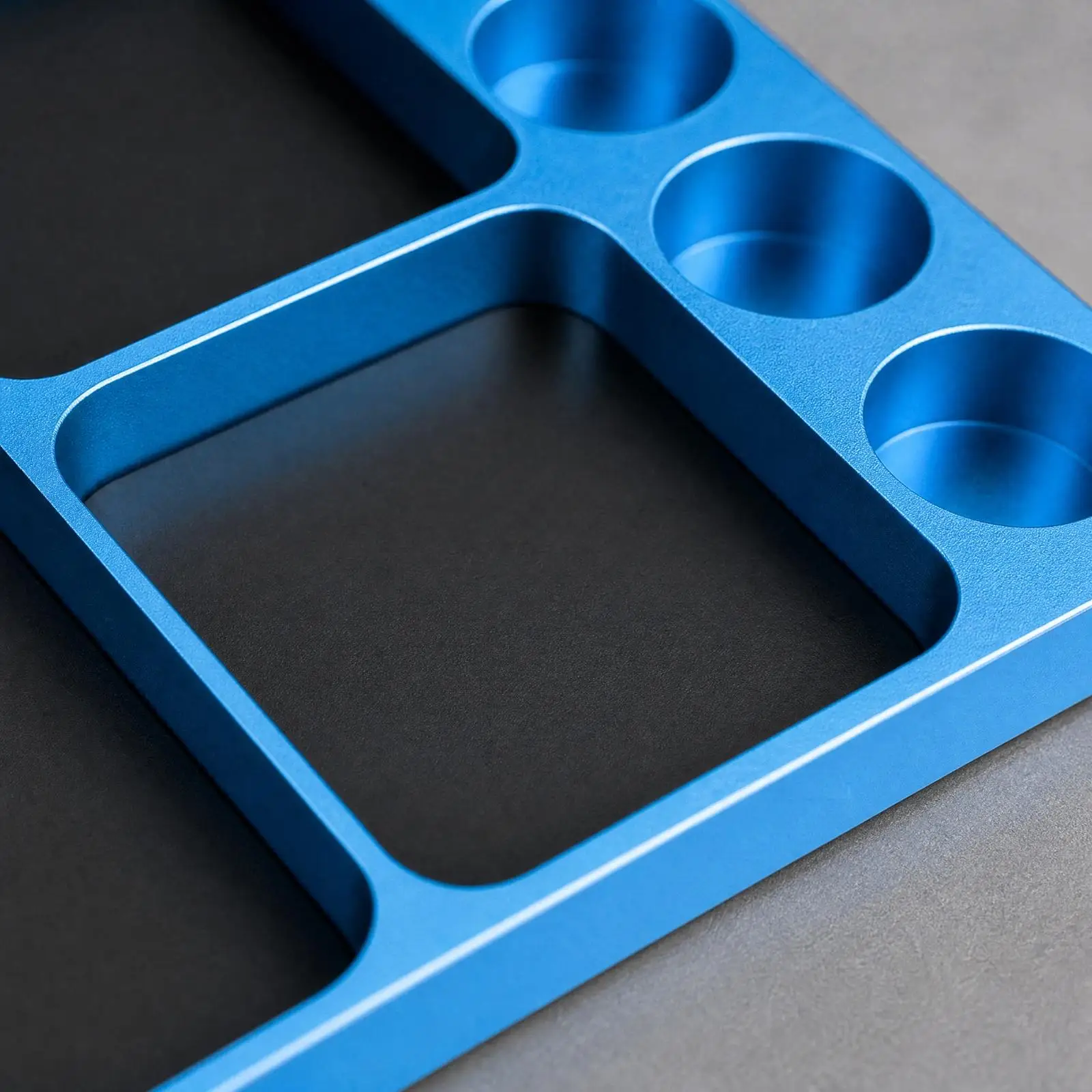Aluminum RC Car Maintenance Tray Organizer for 1/10 Scale Hobby Vehicle Repair Workshop Tool Holder