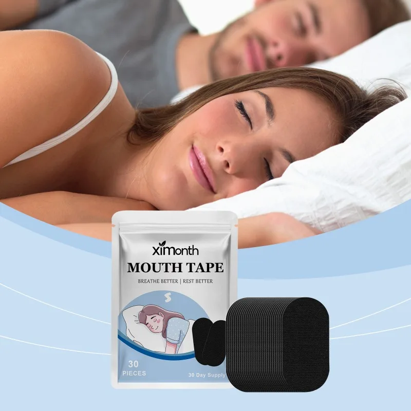 Mouth Tape Help Breathing Reduce Snoring Night Comfortable Improve Sleeping Physical Ventilation Anti-snoring Correction Care