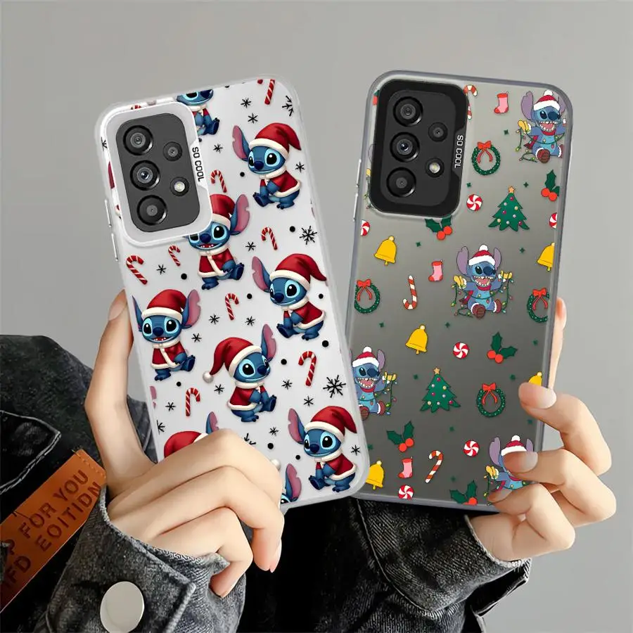 

Disney Stitch Christmas Case for Xiaomi Redmi A5 9T 13C A1 A2 Plus 12C 10C 14C K60 9C Back Phone Cover
