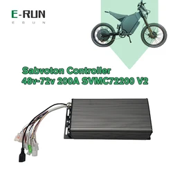 Sabvoton SVMC72200 200A 72V BLDC Controller For 100kmh QS Spoke Hub Motor 4KW