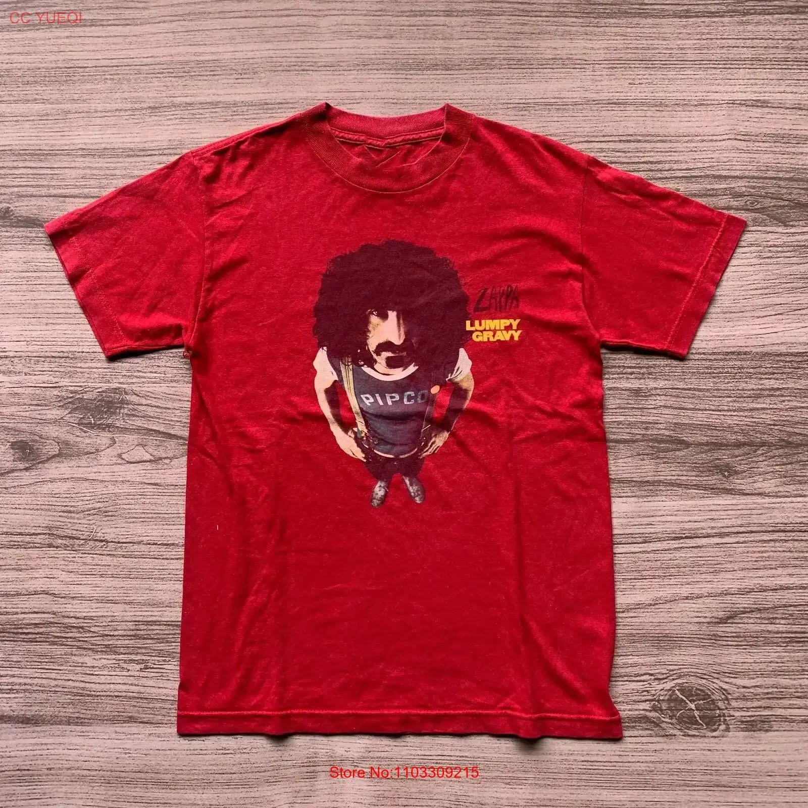 Camiseta Rara de FRANK ZAPPA Lumpy Gravy, Edición Concierto, Tallas S a 5XL, CM493, Vintage, Lavada, Cómoda, Gráfica, Transpirable, Unisex, Ligeramente Usada