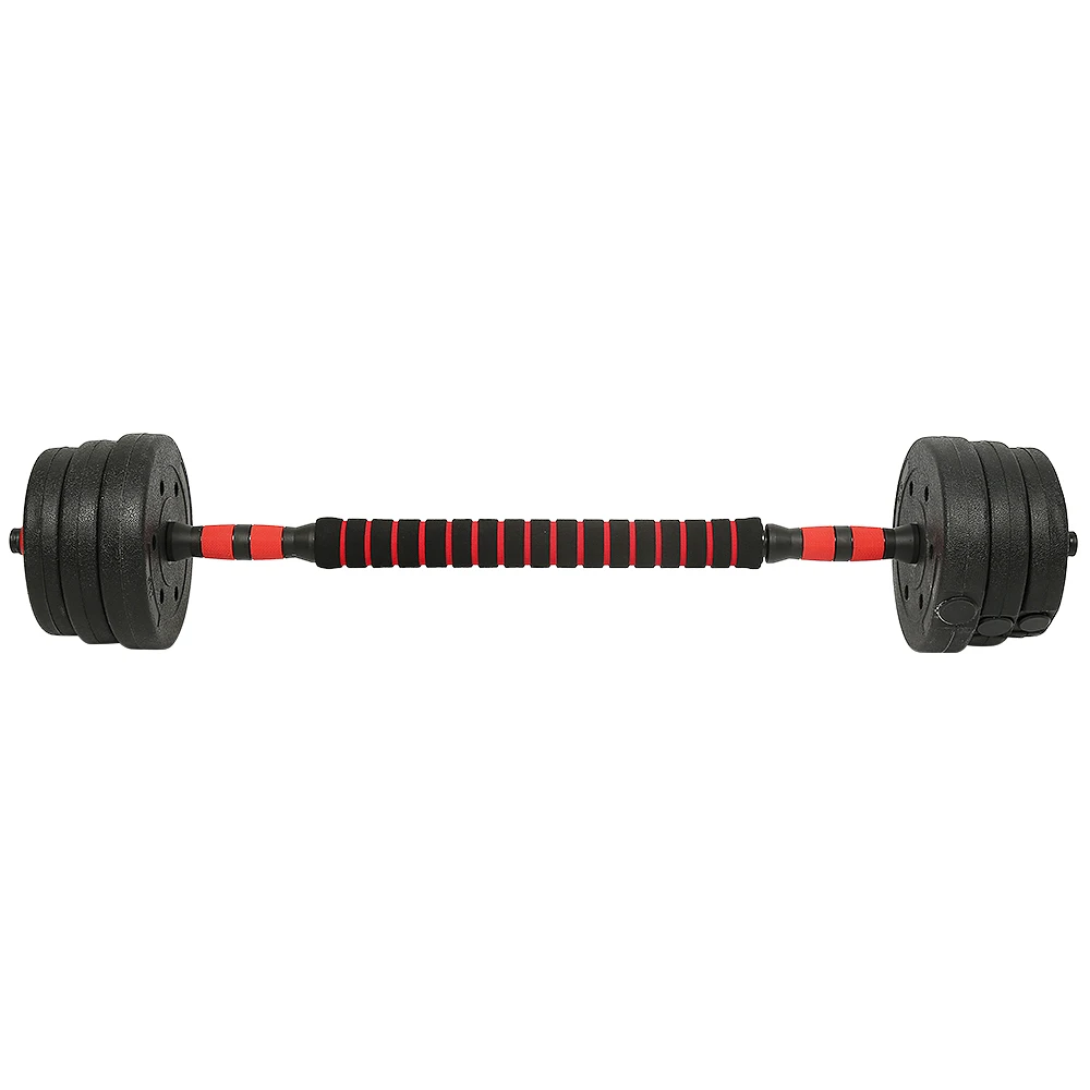 Haltères de musculation, réglables, 2-en-1, avec verrou de sécurité, avec barre de connexion, plaque de musculation, haltères, adaptés aux débutants et aux instructeurs expérimentés. 20 kg