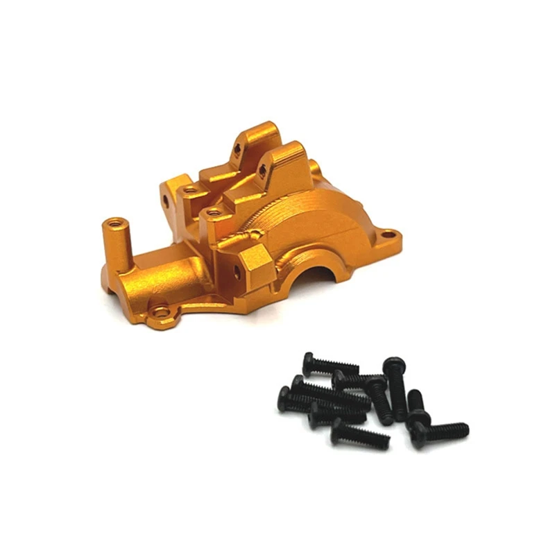

RC Car Upgrade Front Gearbox Housing Upper Cover Kit For SCY 1/16 All Series C8805 RC Car Upgrade Parts Gold