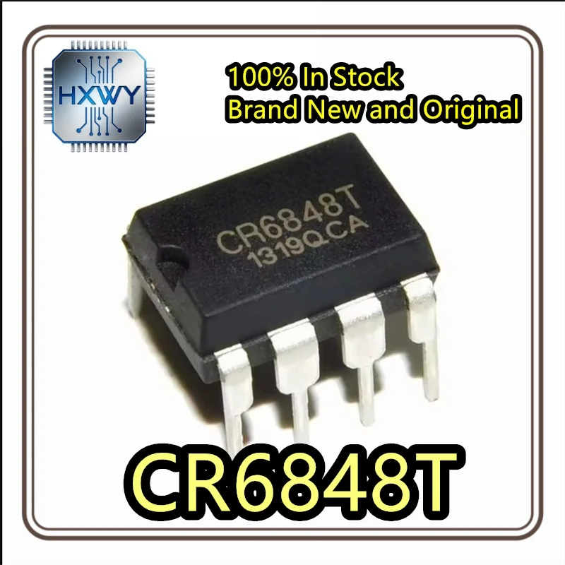 (10/50 pcs) CR6848T   DIP8 package   100% brand new   Integrated circuit   Stock running low   Fast dispatch