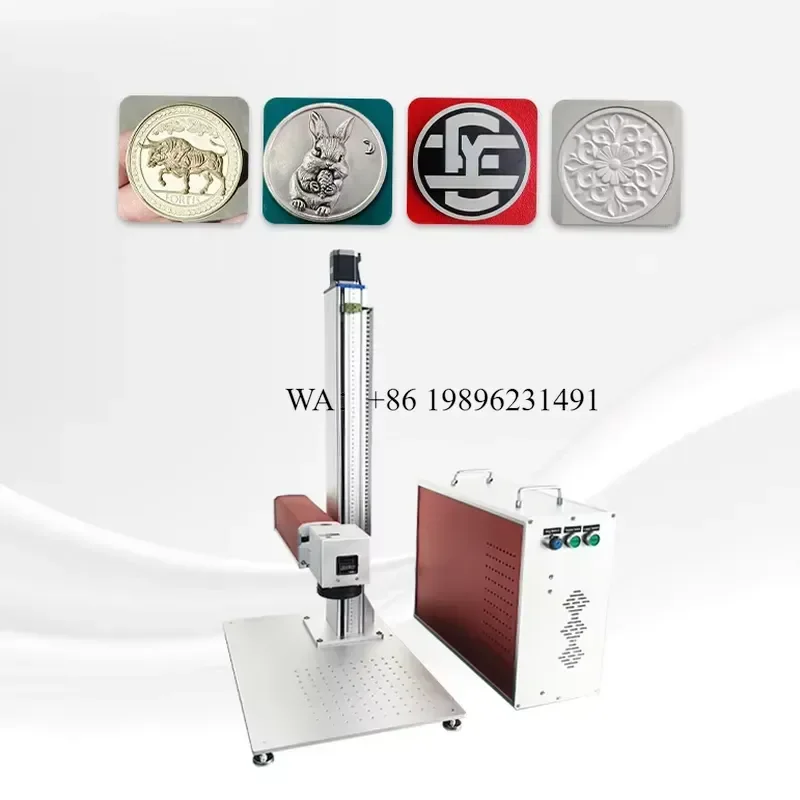Wmwmnu for JPT MOPA 50W 60W 100W 200W 2.5D Fiber Engraver Metal Stone Deep Relief Marking with Raycus MAX