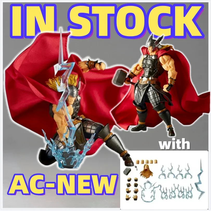 

Hot New IN stock KO Toys Thor Marvel Anime Action Figure Figurine Kaiyodo Amazing Yamaguchi Revoltech Model Toys Gifts