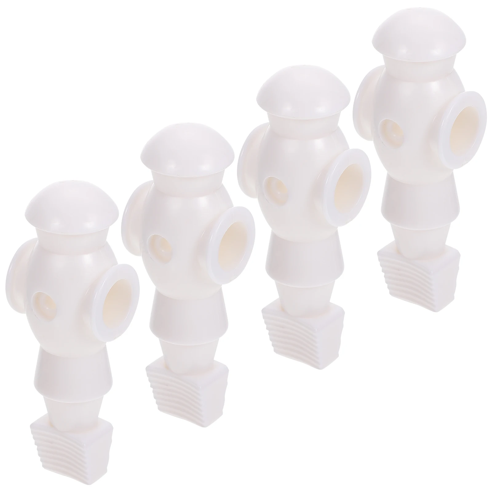 

4pcs Soccer Player Resin for Table Football Game Accessories Durable Lightweight Bright Colors Replace Old Tabletop