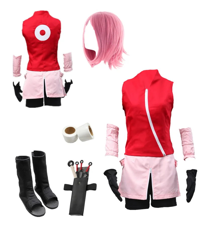 

Anime cosplay Shippuden Haruno Sakura Cosplay comic cosplay Costume Halloween