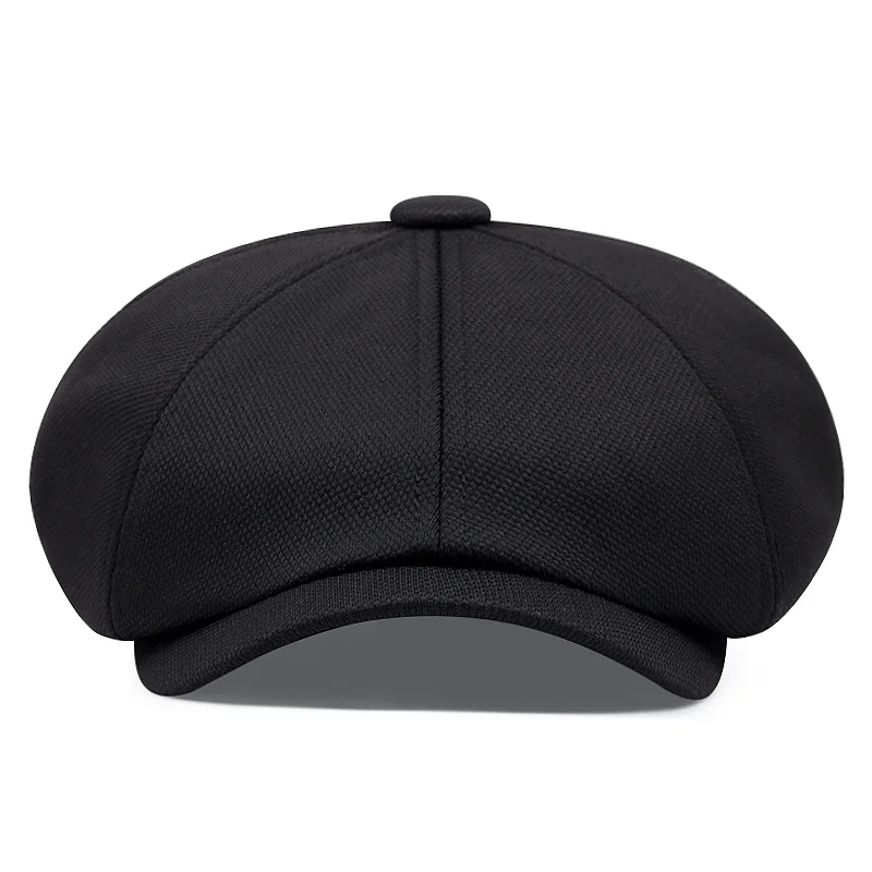 Dot Newsboy Hats For Men Women Fashion British Painter Berets Cap Men Casual Forward Hat Octagonal Hat Mens Caps Free Shipping