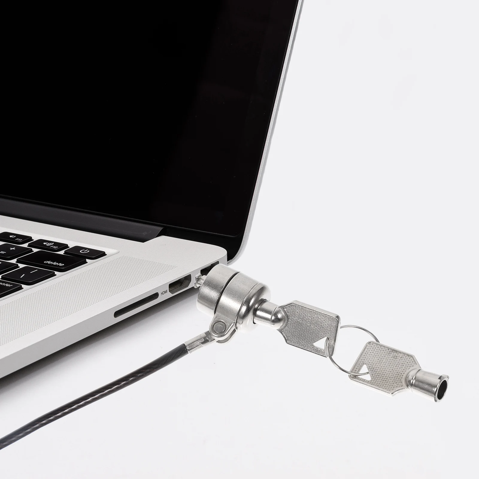 

Laptop Security Hardware Cable Keyed Anti Theft 360 Degree Rotatable Chain Lock Universal Tablet Monitor Compatible With All