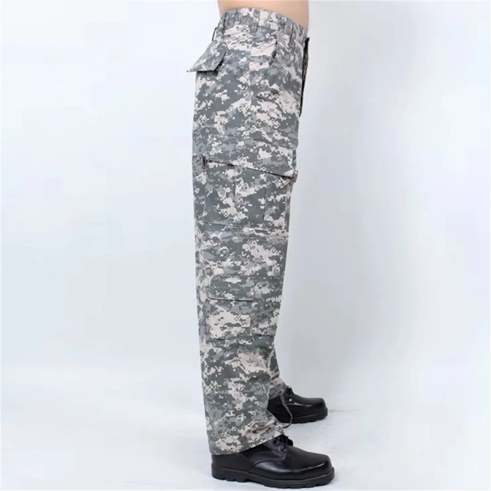 En gros Haute Qualité A-TACS FG ACU CP Noir document Ripstop Pantalon Militaire Uniforme DulDesert Camo html Pantalon BDU Style