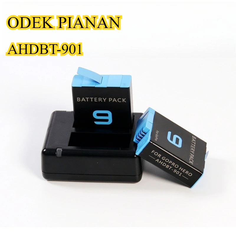 

1720mAh for GoPro Hero 9 Black Rechargeable Battery for GoPro Hero 9 8 7 Decoded for Hero9 No Pop-Up Warnin