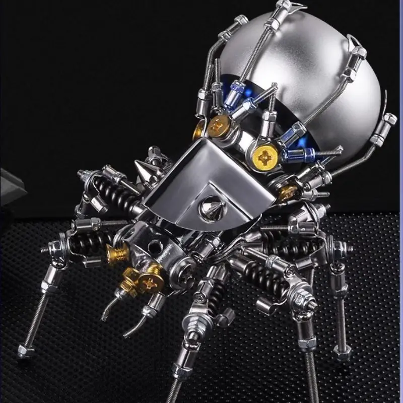 

Spider 3D three-dimensional metal assembly model Bluetooth speaker desktop hand-held puzzle building blocks toy birthday gift