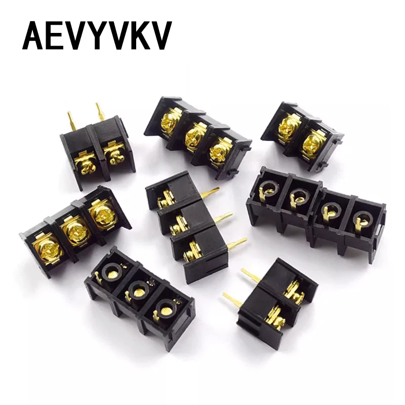 5PCS KF1000 2P 3P 4P PCB Screw Terminals Block Connector 10mm Pitch 2/3/4Pin Spliceable Screw Terminal Block Wire Connector