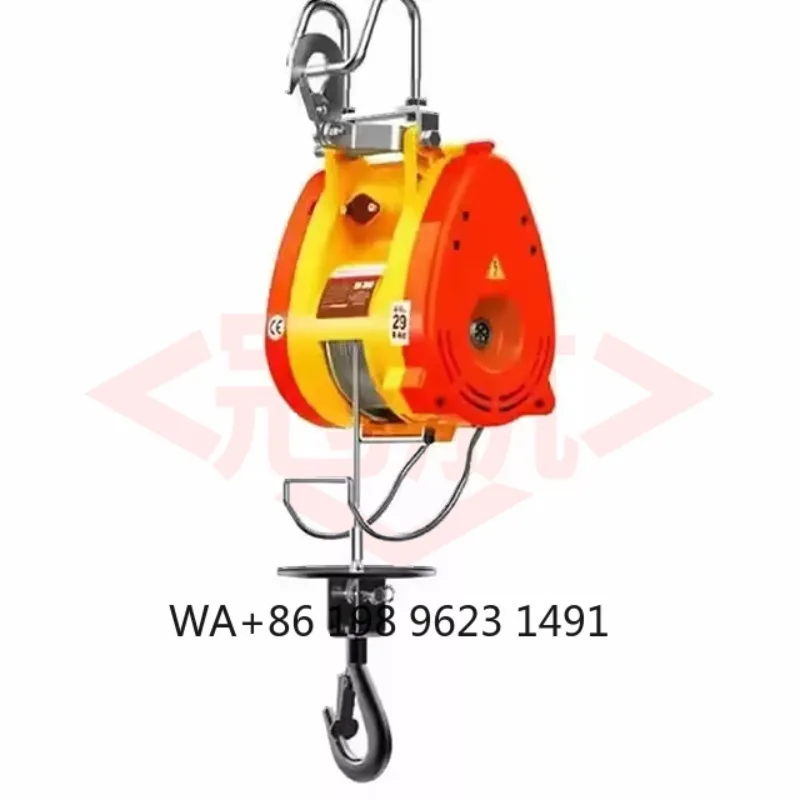 Mini Electric Hoist King Kong  Hanging Lifting Hoist Portable Small Crane for Construction Site Building Material Handling