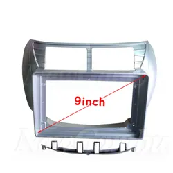 9 inch For Zotye Z100 Yun 100 2013-2016 Fascia Frame No Cable Dash Trim Kits Facia Panel  Radio Player screen 2 Din