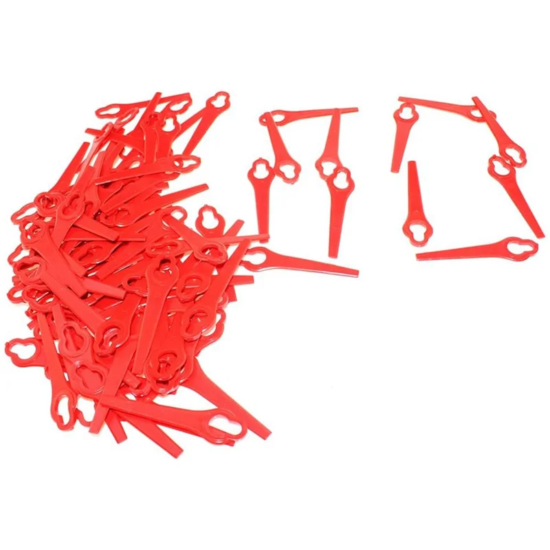 

【Hot Cake】Colorful Plastic Lawn Mower Blades. Yard Lawn Garden Mower Lawn Trimmer Plastic Blade Gourd Shape.