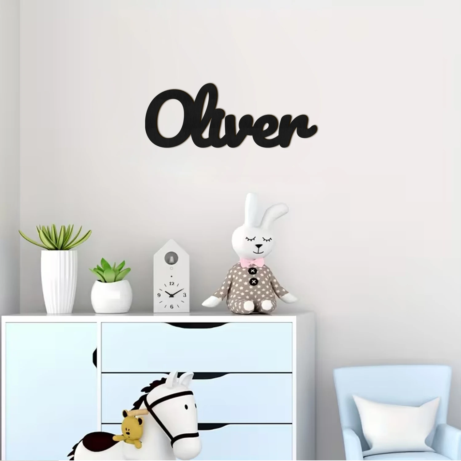 1pc Customized Wooden Surname Brand, Home Door Decoration, Children's Room Decoration, Holiday Gift Giving