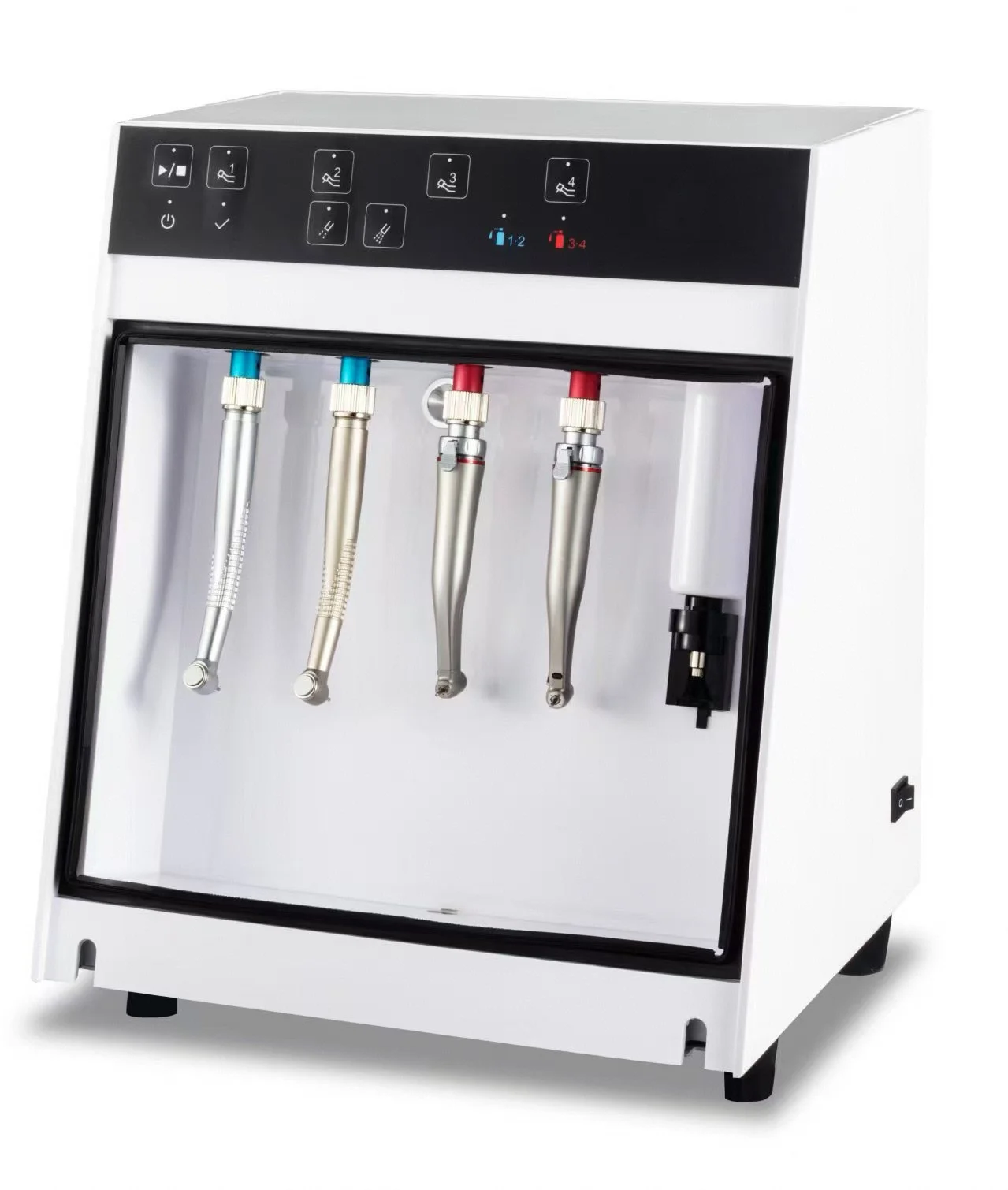 Dental Handpiece Maintenance Machine Fully Automatic Dental Handpiece Lubricator Oil System Cleaner for Contra Angle