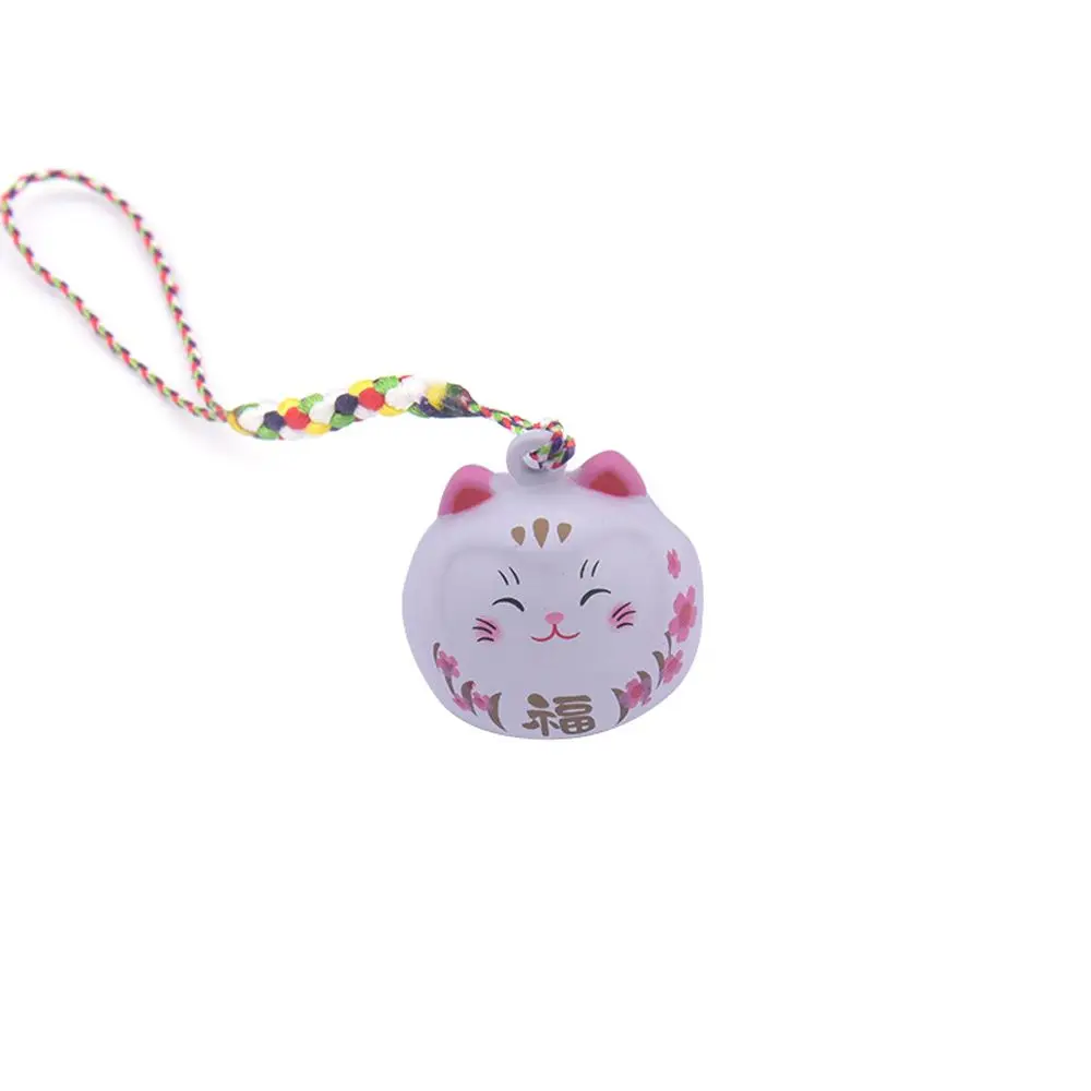 

Trinkets Keychain Pendant Keyring Phone Pendant Cartoon Maneki Neko Japanese Lucky Cat Keychain Mobile Phone Strap Phone Charm