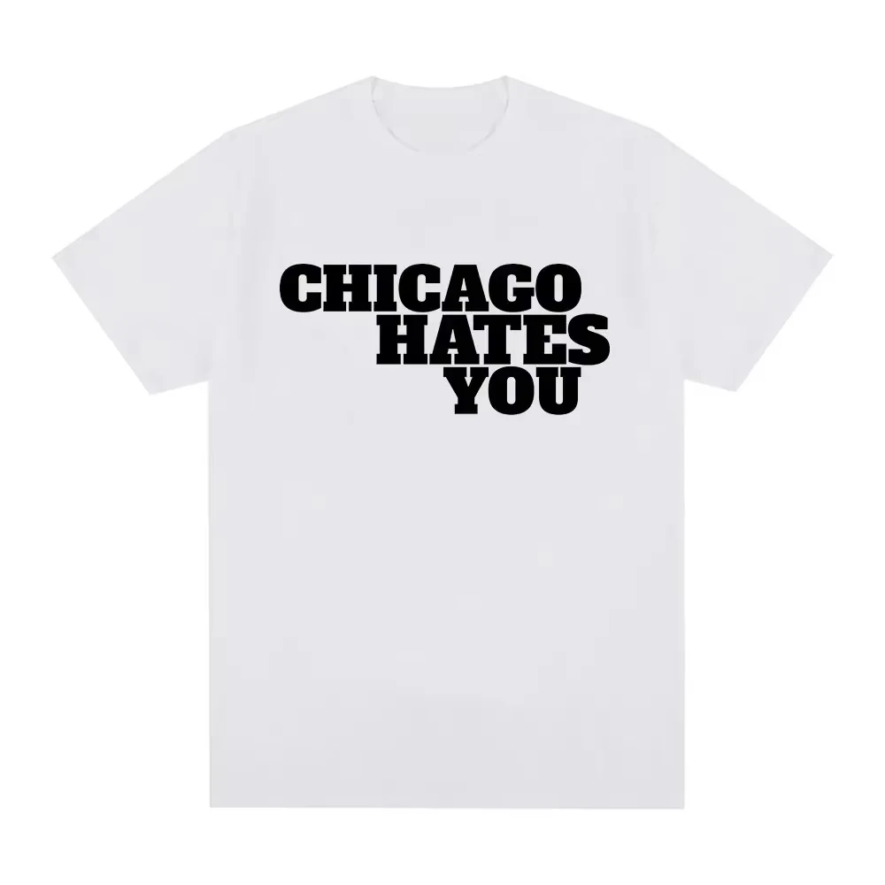 

Summer Kid Clothes Chicago Hates You Printed Rapper Same T-shirt Fashion Hip Hop Oversized Short Sleeve Cotton Children's Tshirt