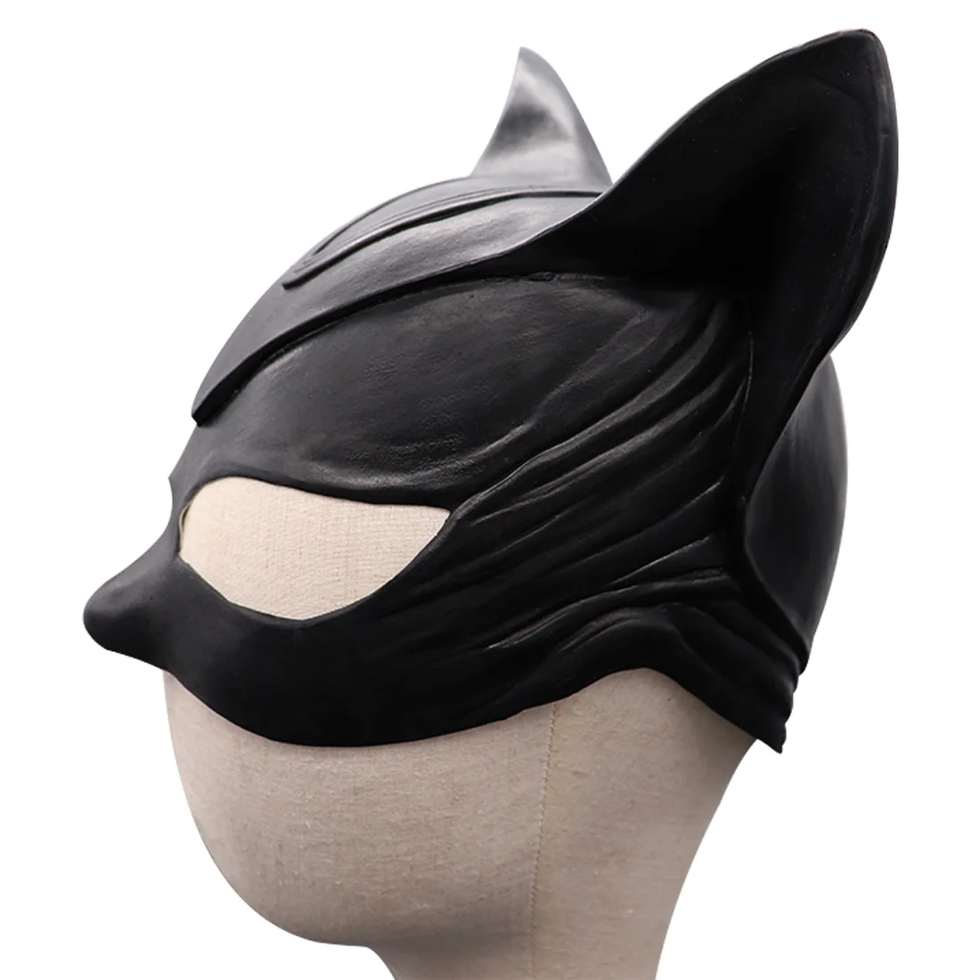 Katzenmaske für Frauen, Halbe Gesichtsmaske für Halloween, Maskerade, Cosplay-Partys und als Requisite – Detail 4