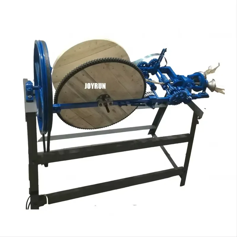 Low Price Hemp Straw Stalk Rope Making Machine hay Grass Rope Twisting Knitting Machine