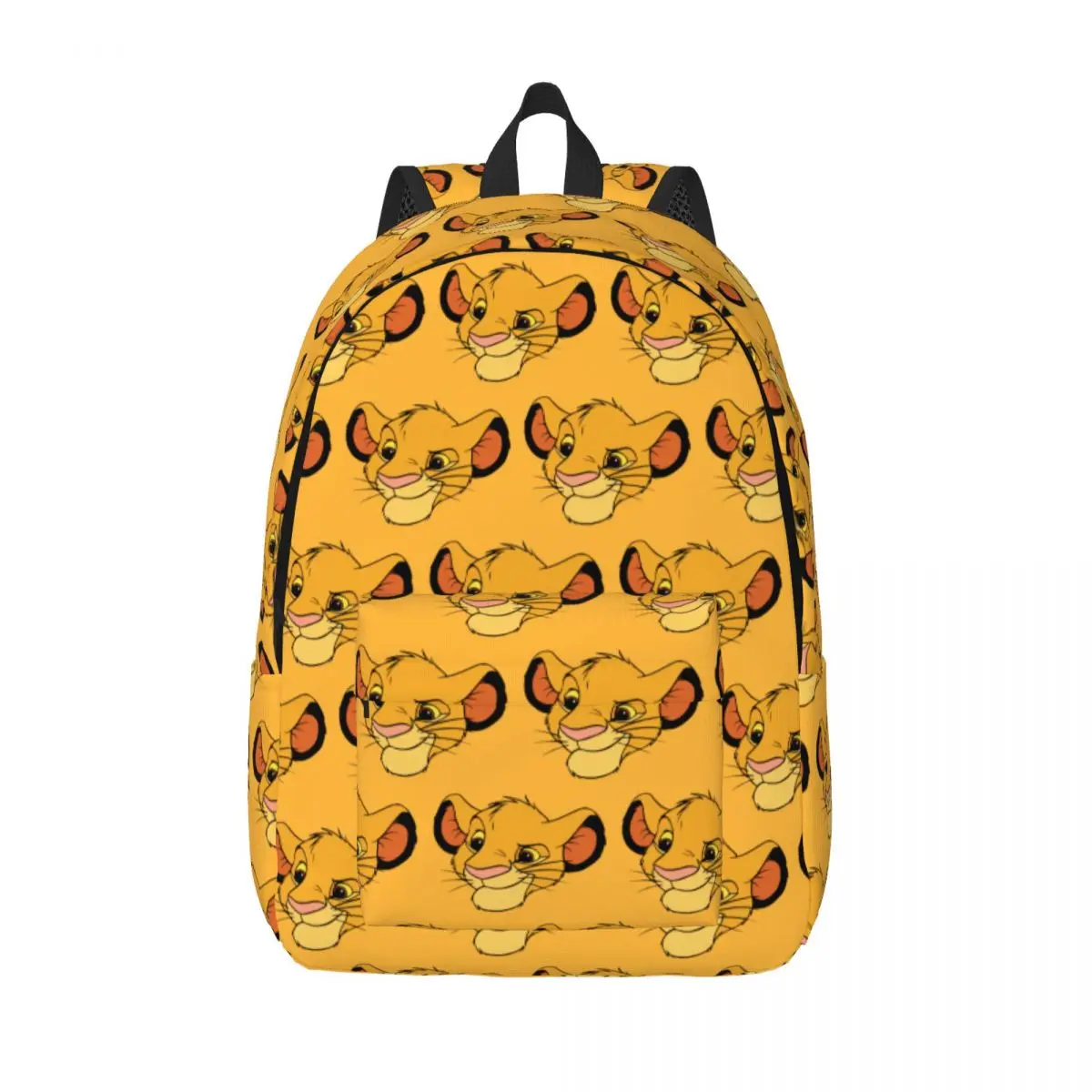 The Lion King Baby Simba Backpack for Boy Girl Kids Student School Bookbag Canvas Daypack Kindergarten Primary Bag Lightweight