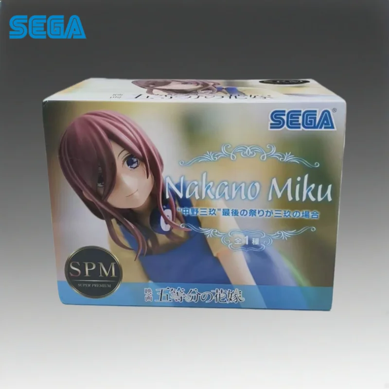 En Stock Sega Original les Quintuplets par excellence Nakano Miku figurine modèle poupée flambant neuf en boîte jouets modèle Garage