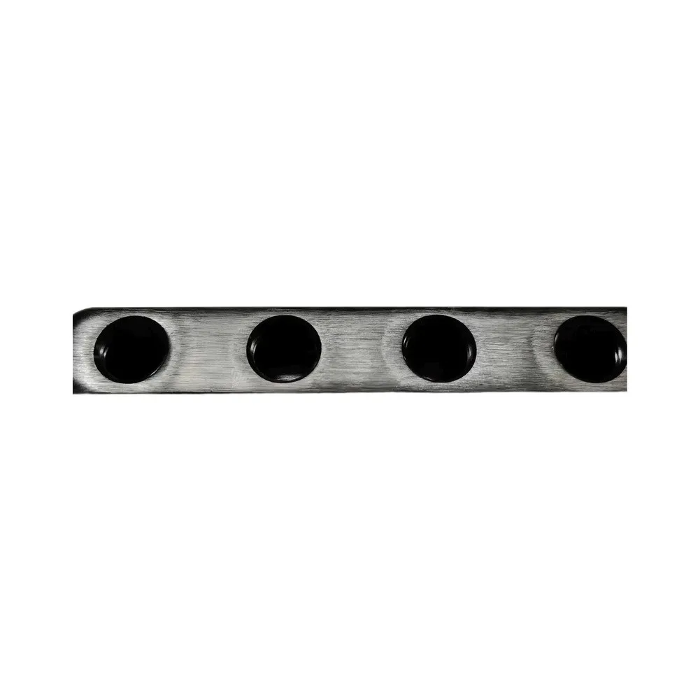 Industrial Aluminum for Air Manifold with 5 Port Configuration 1/4in NPT Threads for Workshop Air Supply Optimization