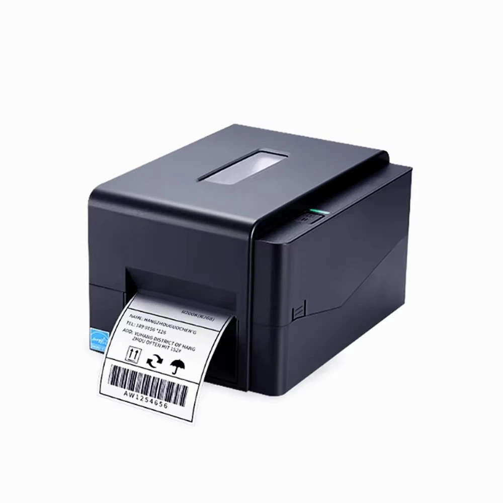 TE310 High Speed 300 DPI Thermal Transfer Direct Thermal Dual Mode Barcode Label Printer for Business Office Printing Labels