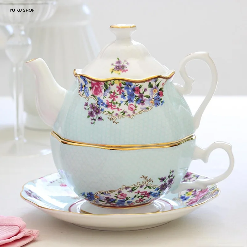 Service à thé anglais en céramique Sophia China, 1 pot, 1 tasse à café, théière à fleurs, tasse à thé S/05 er, tasse britannique, bouilloire, service à thé en porcelaine, cadeau