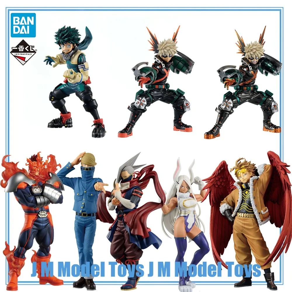 【JM】100% Original en Stock Bandai Spirits Ichiban Kuji Boku No Hero Academia Bakugo Katsuki Midoriya Izuku Mirko Edgeshot Hawks