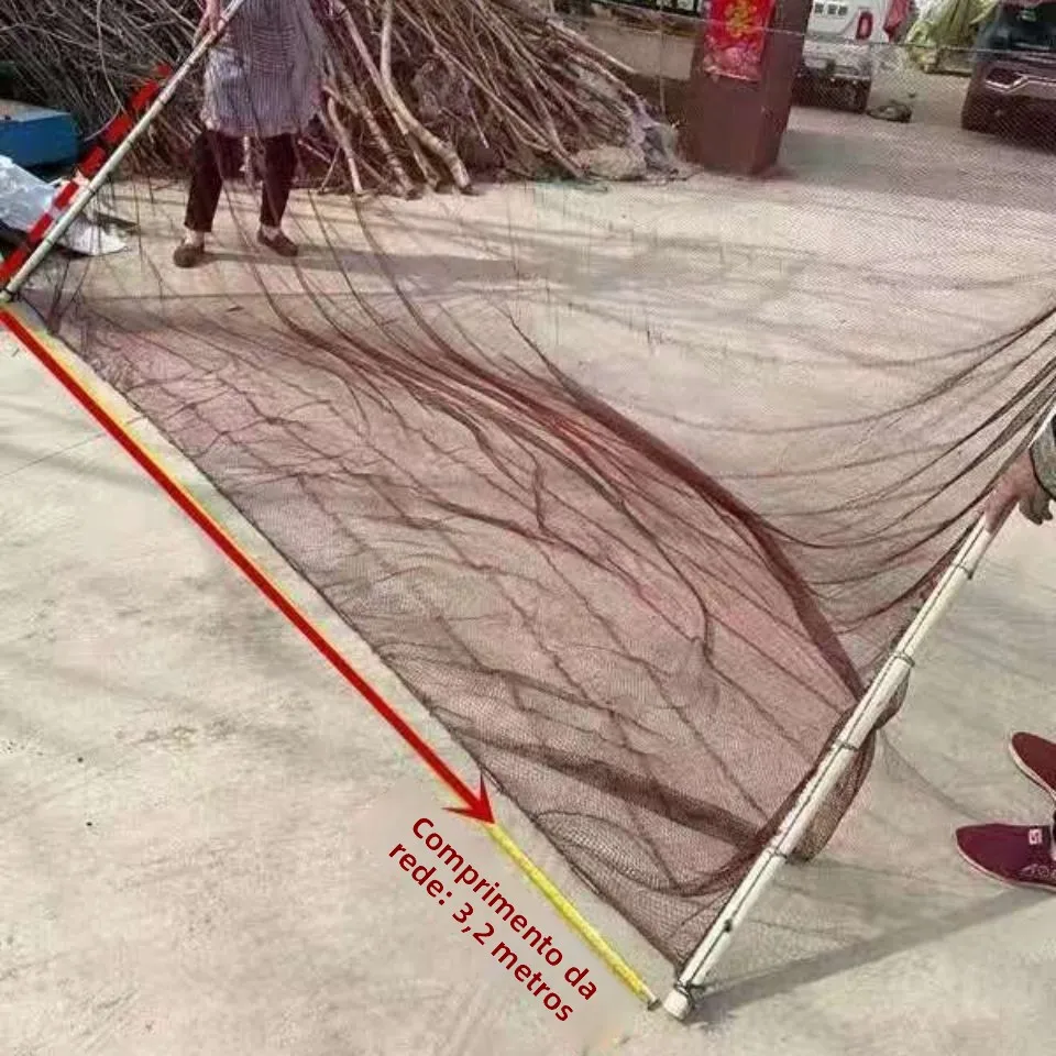 double-person-fishing-net-hand-push-moon-net-crab-fishing-tool-lightweight-portable-reusable-fishermen's-gear-outdoor-activity